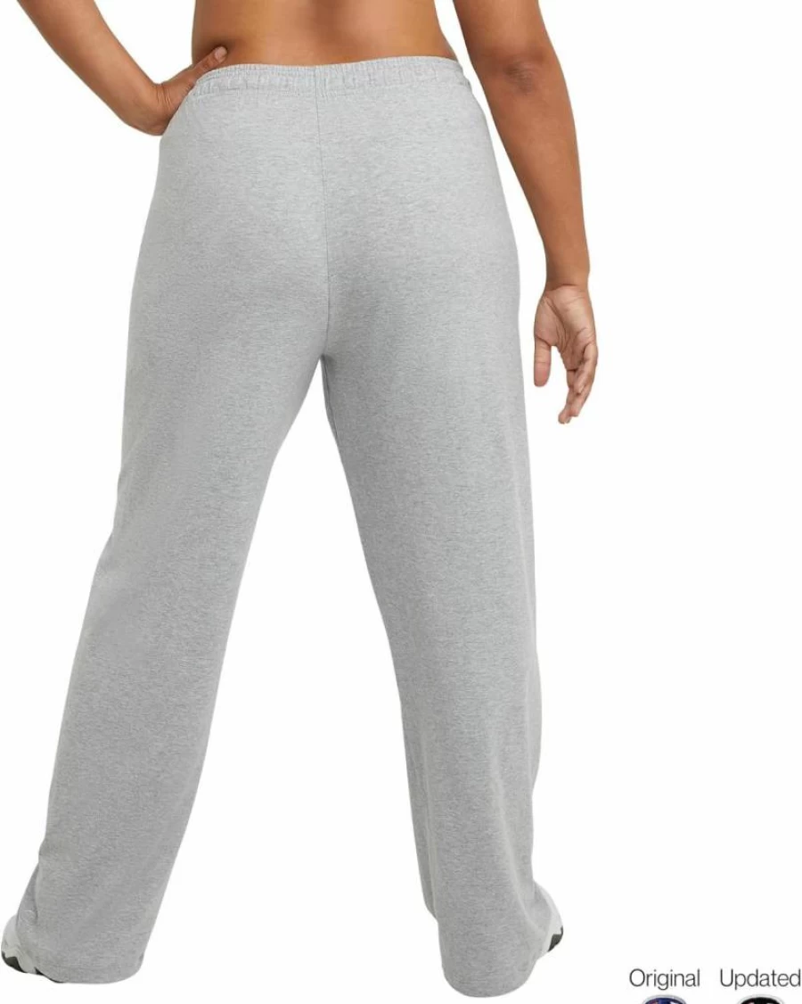 Champion Women's Plus Size Lightweight Lounge Pants - Comfortable Jersey Fabric, 31.5" Inseam