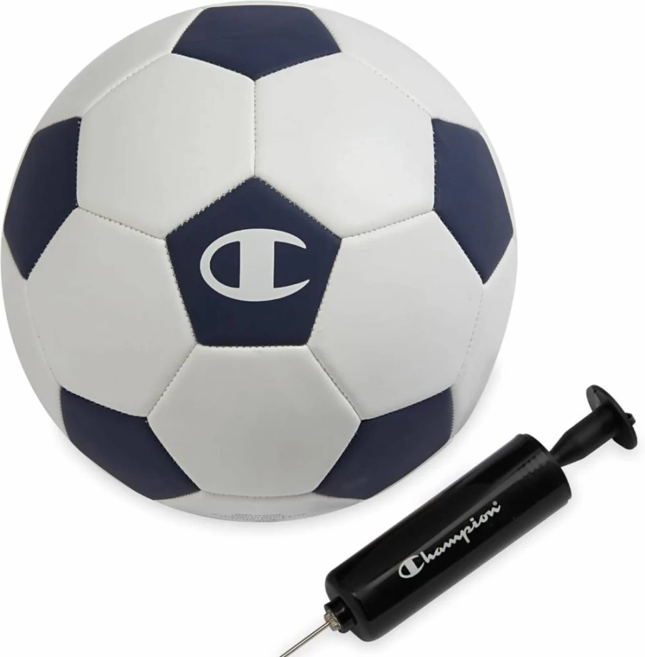 Champion Prodigy Playmaker Soccer Ball - 12-Panel TPU Cover for Enhanced Control, Durable Butyl Bladder, Indoor/Outdoor Training, Includes 6" Air Pump