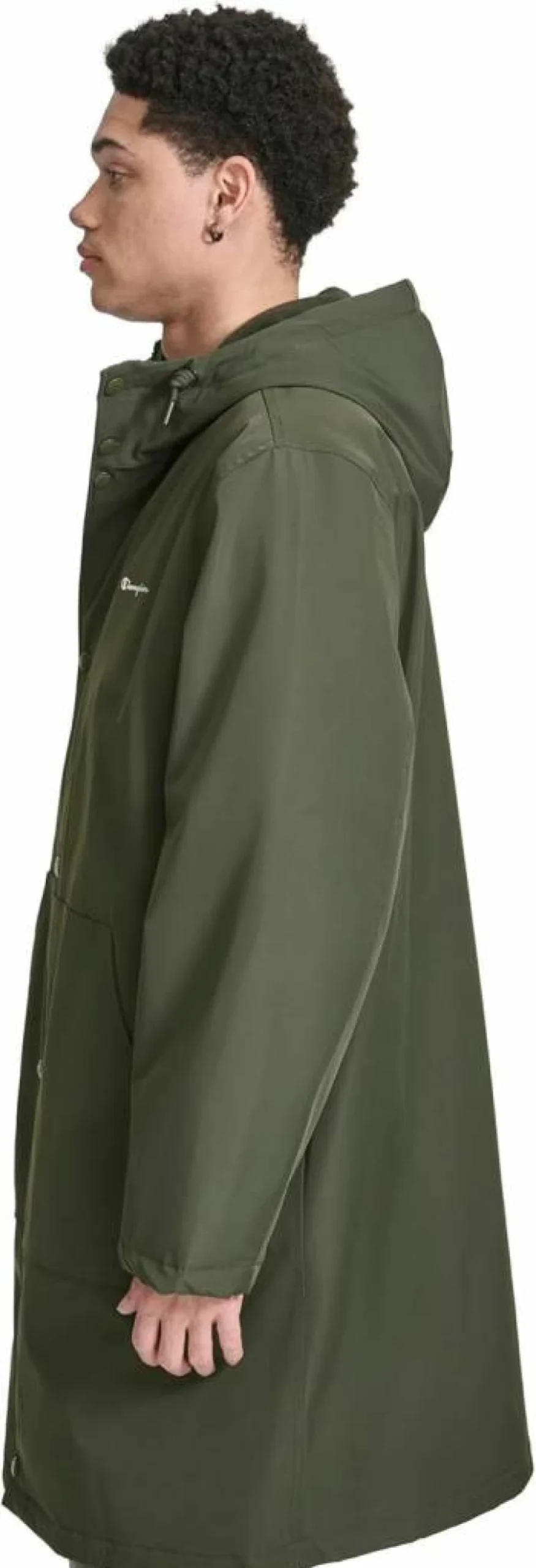 Champion Men's Fleece-Lined Stadium Jacket - Full-Length Warm Coat for Winter