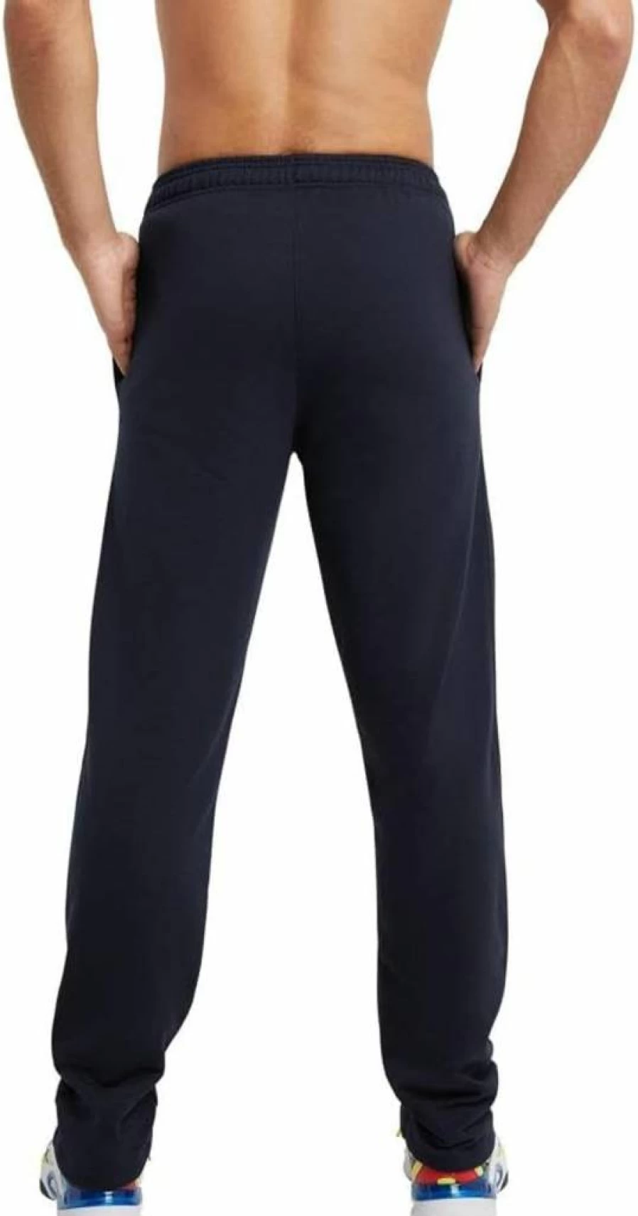 Champion Men's Powerblend Fleece Sweatpants - Comfort Fit Open-Bottom Joggers for Regular & Big Tall Sizes