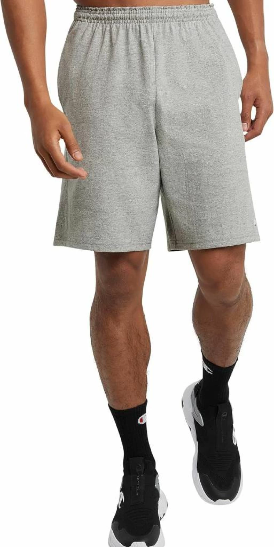Champion Men's Casual Jersey Knit Lounge Shorts - Lightweight Comfort for Weekend Wear (Regular & Big & Tall Sizes)