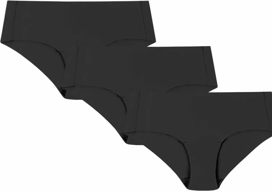 Champion Women's Hipster Underwear 3-Pack - Soft Cotton Cheeky Panties Multipack
