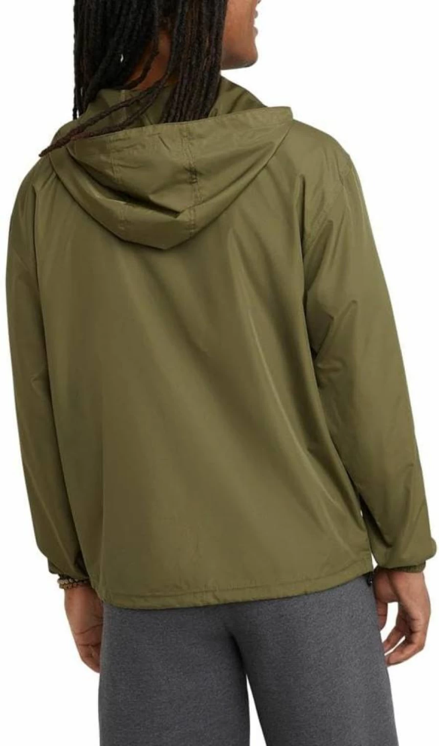 Champion Men's Stadium Packable Windproof Water Resistant Jacket - Regular & Big Tall Sizes