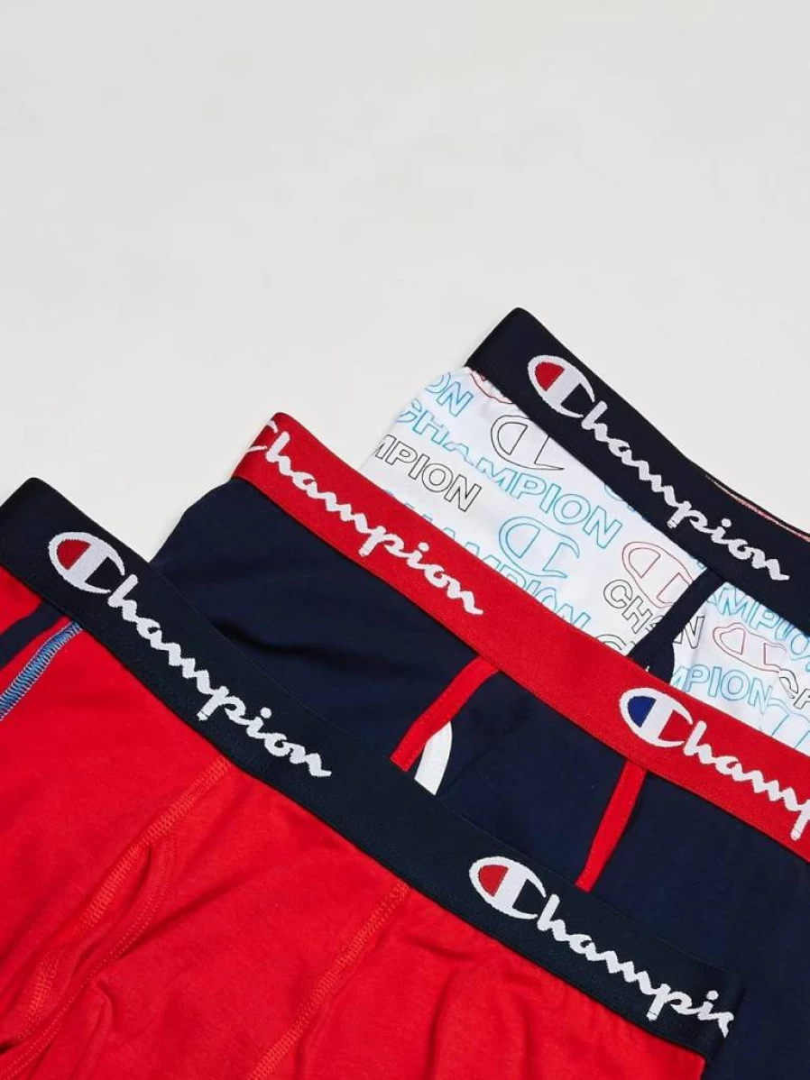 Champion Men's Stretch Cotton Boxer Briefs - Soft Everyday Underwear for Comfort & Support