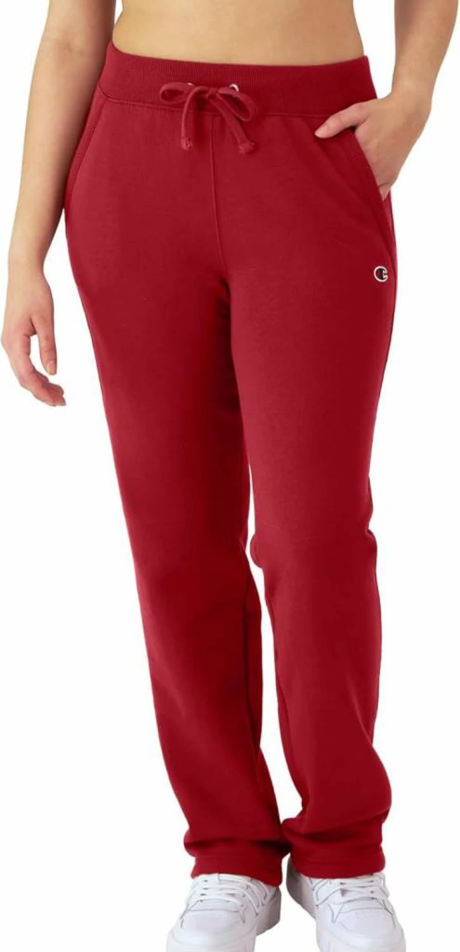 Champion Women's Powerblend Fleece Sweatpants - Comfortable Lounge Pants for Women