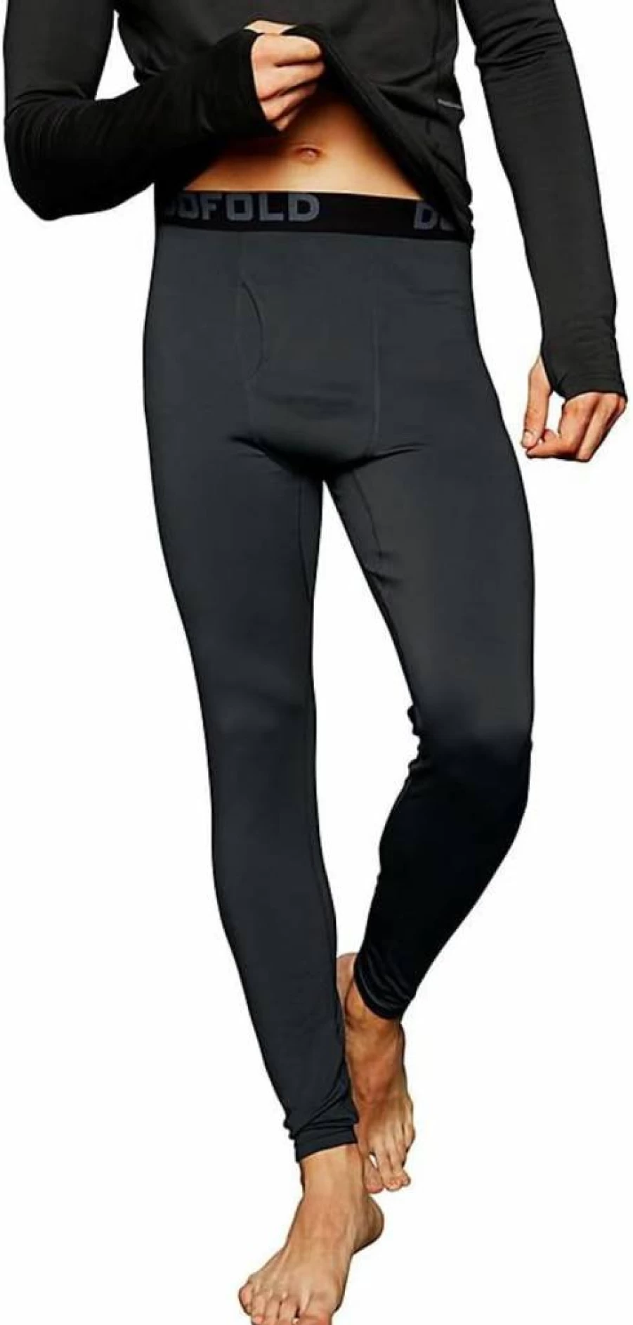 Duofold Men's Thermal Fleece-Lined Winter Pants for Cold Weather - Midweight Base Layer