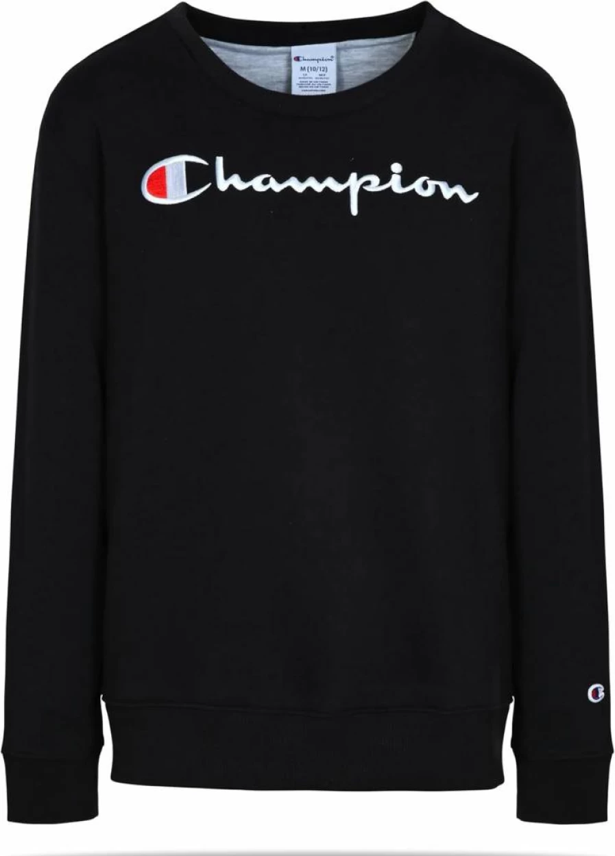 Champion Boys' Fleece Crewneck Sweatshirt - Kids' Pullover Sweater for Comfort & Style