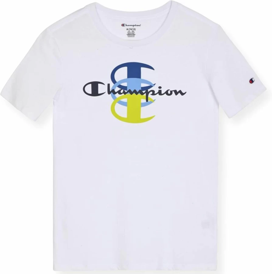 Champion Boys 2-Pack Short Sleeve T-Shirts for Kids Sizes 4-18 | Comfortable Cotton Tees for Active Boys