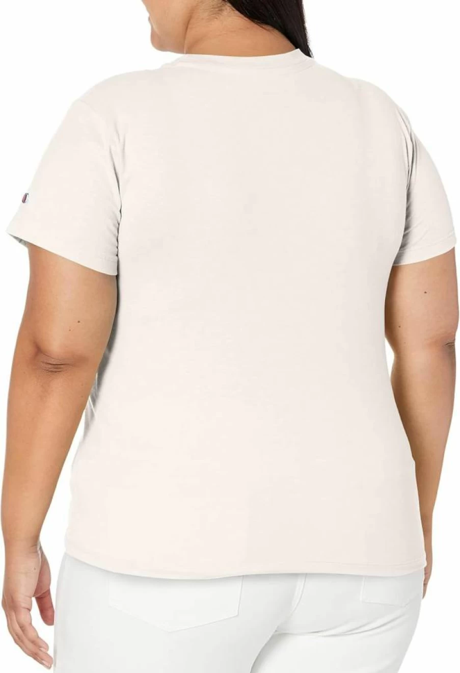 Champion Women's Classic Script Logo T-Shirt - Comfortable Plus Size Cotton Tee