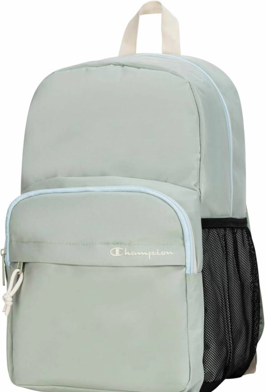 Champion Luna Medium Backpack - Clever Sage Green, Durable School & Travel Bag