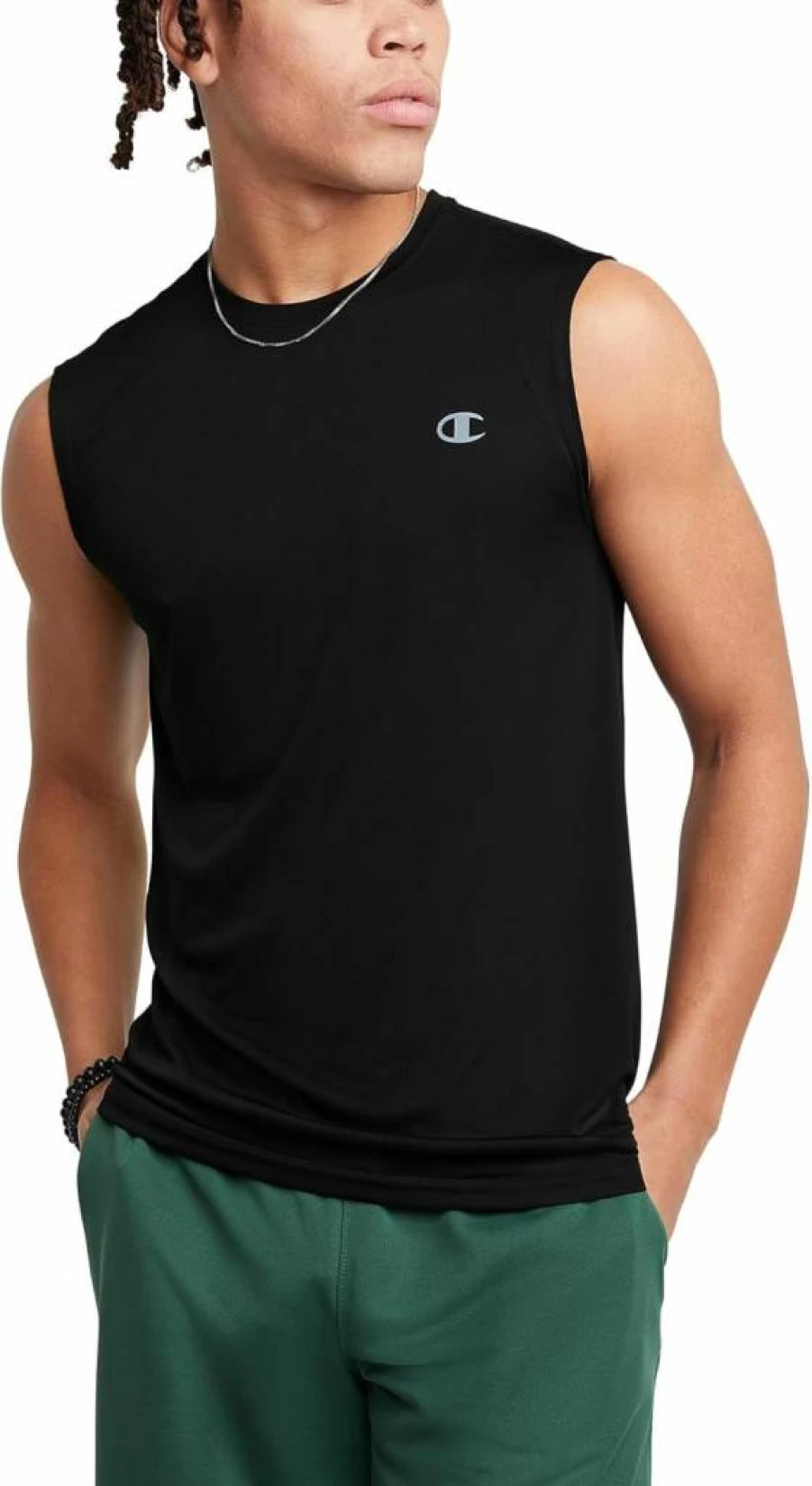 Champion Men's Performance Sleeveless Muscle Tank Top - Athletic Workout Shirt for Gym & Training (Regular & Big & Tall Sizes)
