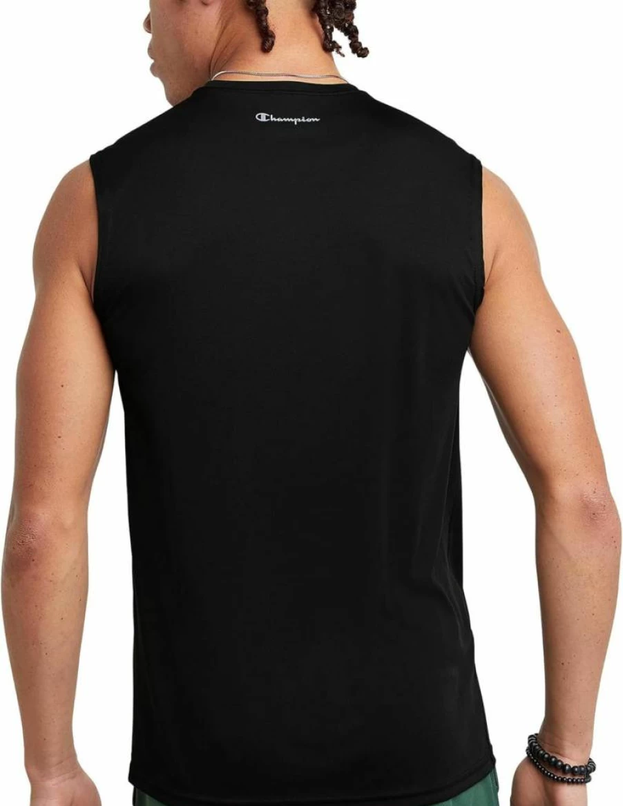 Champion Men's Performance Sleeveless Muscle Tank Top - Athletic Workout Shirt for Gym & Training (Regular & Big & Tall Sizes)