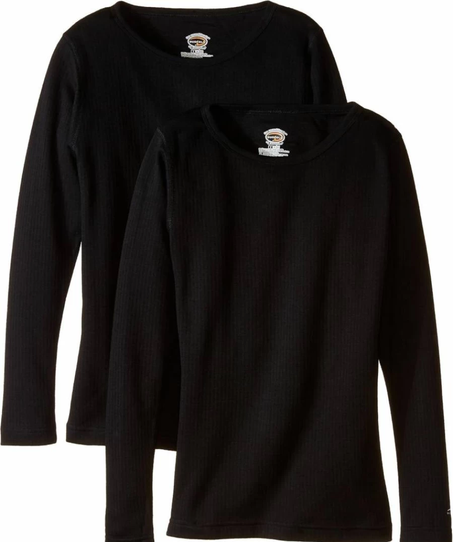 Duofold Women's Thermal Shirt - Mid Weight Moisture Wicking Base Layer for Active Wear