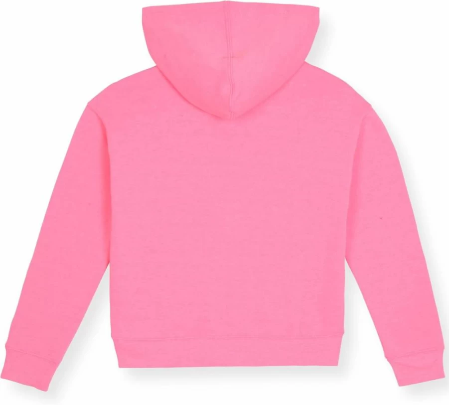 Champion Girls' Zip-Up Fleece Hoodie - Athletic Pullover Sweatshirt for Kids & Teens