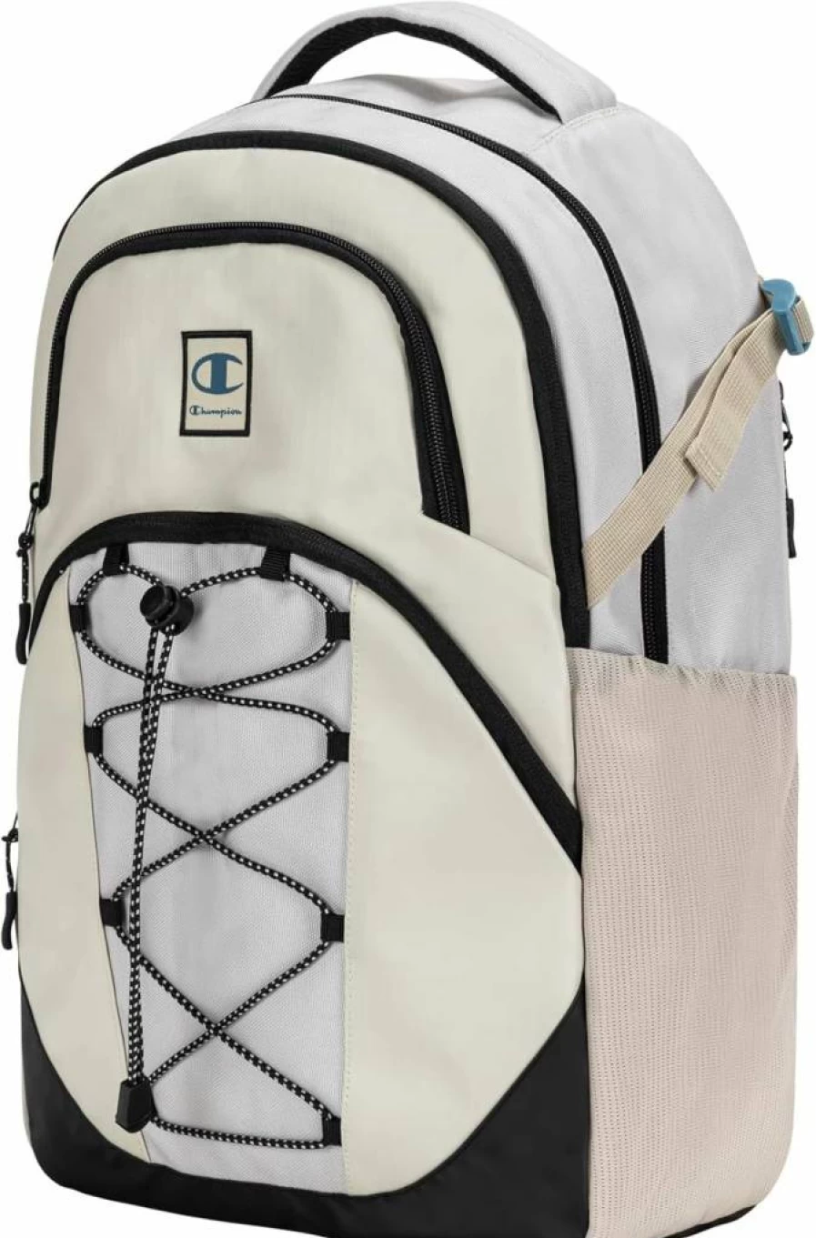 Champion Summit Medium Backpack - Durable Black Daypack for School, Travel & Outdoor Adventures