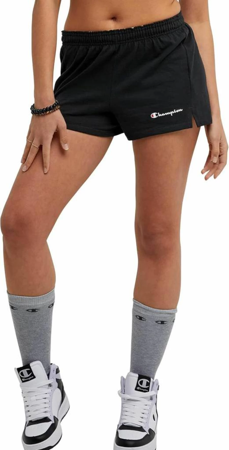 Champion Women's 3.5" Soft Comfortable Workout Shorts for Training & Practice