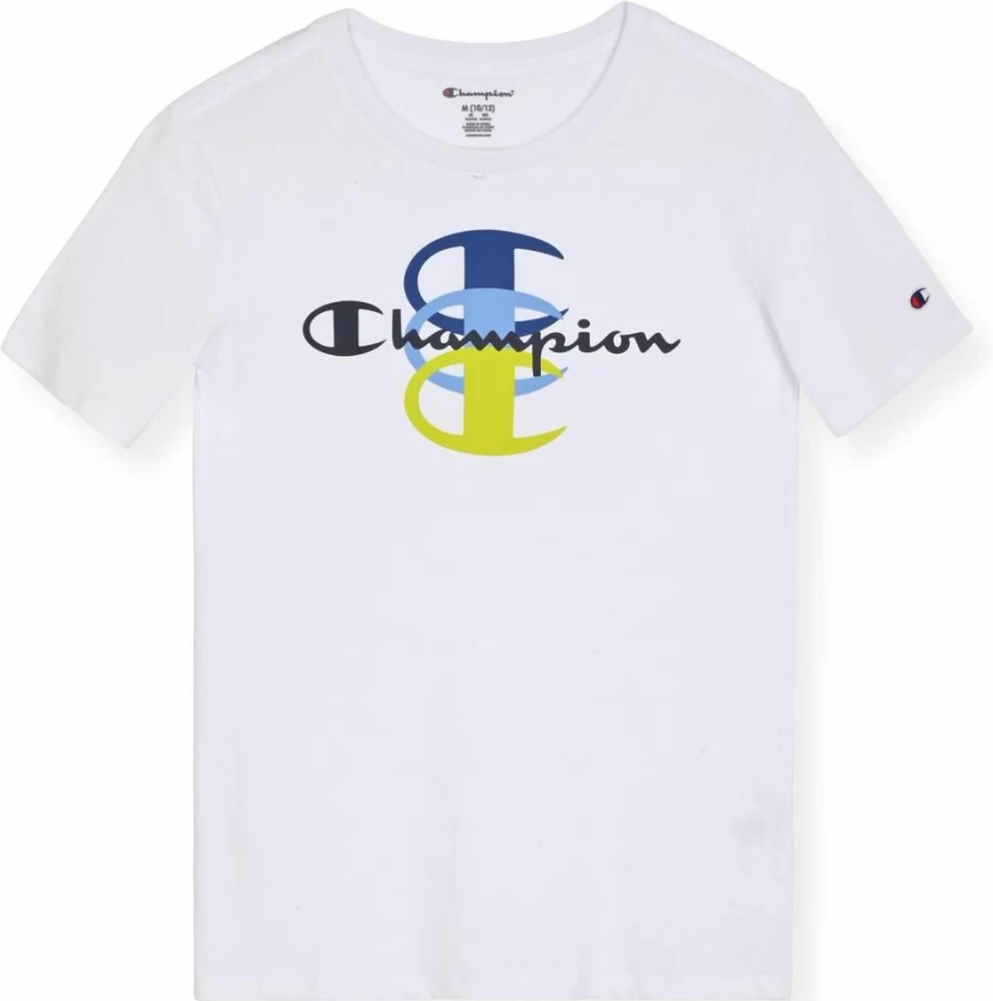 Champion Boys 2 Pack Short Sleeve T-Shirts for Kids Sizes 4-18 | Comfortable Cotton Tees for Active Boys