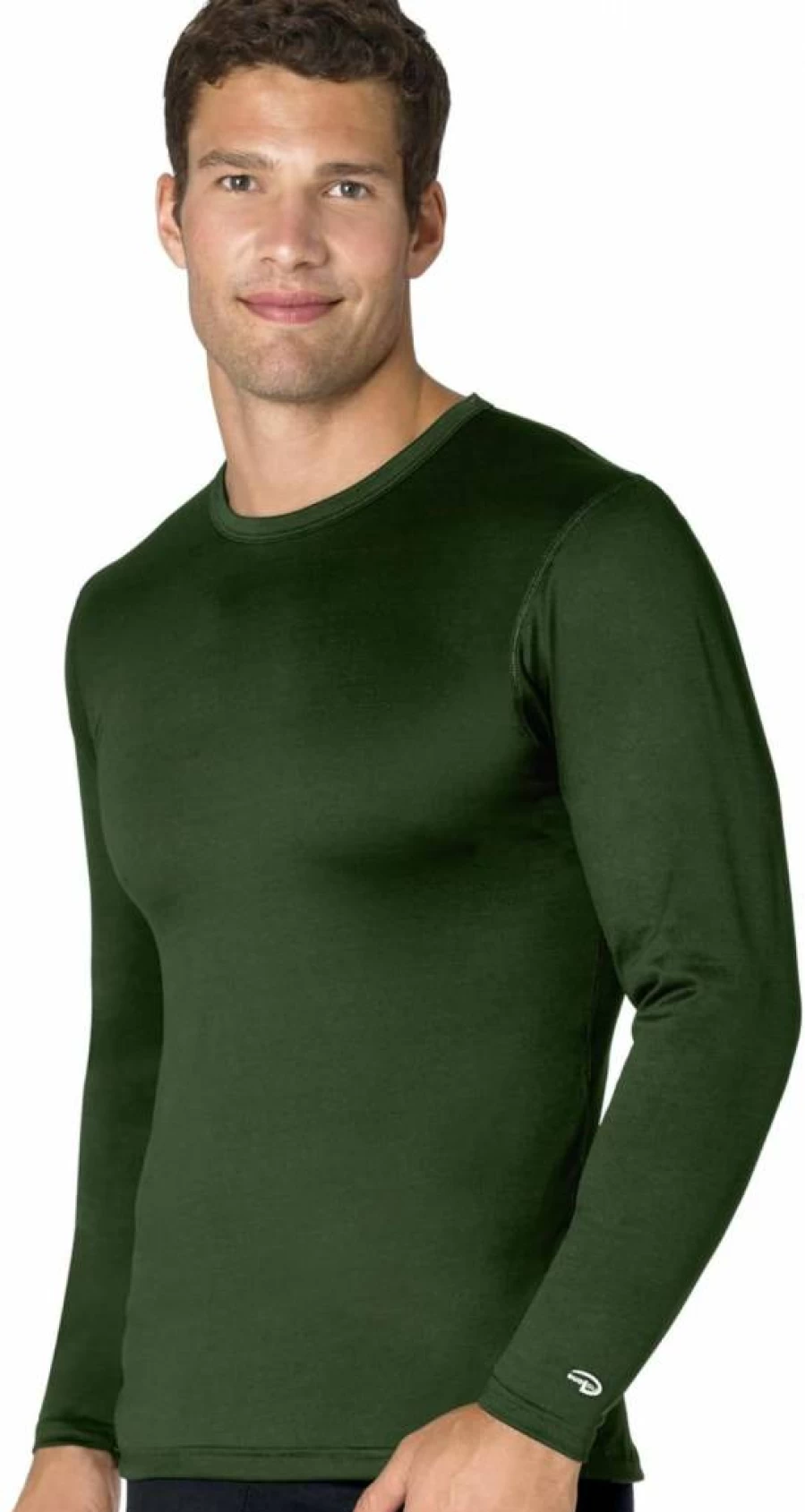Duofold Men's Thermal Shirt - Mid Weight Varitherm Crew Neck Base Layer for Cold Weather