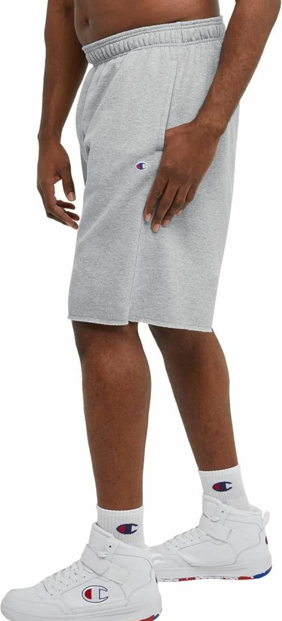 Champion Men's Powerblend Long Shorts with Pockets - Regular & Big & Tall Sizes