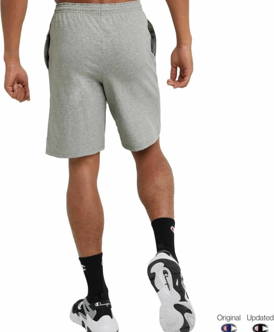 Champion Men's Casual Jersey Knit Lounge Shorts - Lightweight Comfort for Weekends (Regular & Big & Tall Sizes)